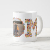 Bloembrief MOM Moederdag Foto Mok (Voorkant rechts)