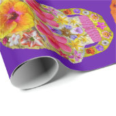 Bloemcellen Cadeaupapier (Rol Hoek)