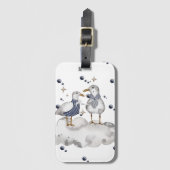 Bloemdieren Bagagelabel (Voorkant (verticaal))