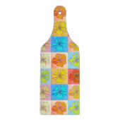 "Bloemdoos" snijplank (Voorkant)