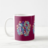 bloemdraak koffiemok (Links)