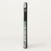 Bloemdromen, Abstracte Paarse groene fractale kuns Case-Mate iPhone Case (Achterkant/links)
