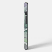 Bloemdromen, Abstracte Paarse groene fractale kuns Case-Mate iPhone Case (Achterkant / Links)