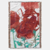 Bloemdruk I Deken (Voorkant Verticaal)