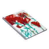 Bloemdruk II Notitieboek (Rechterzijde)