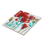 Bloemdruk II Tegeltje (Zijkant)