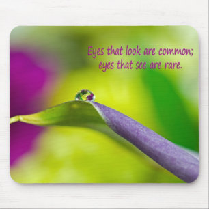 Bloemdruplet Muismat