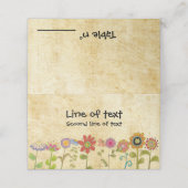 Bloemen (Buitenkant ongevouwen)