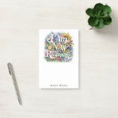 *~* Bloemen 10 IK ONTVANG NU AP85 Manifesting Post-it® Notes (Kantoor)