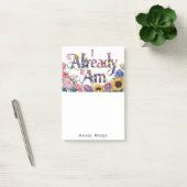 *~* Bloemen 11 AL AM AP85 Manifesting Post-it® Notes (Kantoor)
