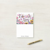 *~* Bloemen 13 AL AM AP85 Manifesting Post-it® Notes (Op bureau)
