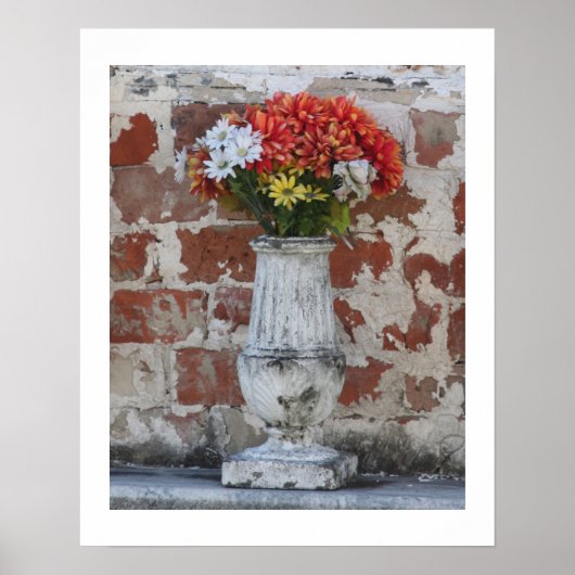 Bloemen 16x20 Poster met rand (Voorkant)