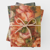 Bloemen (1) Decoupage Trio Set van Auguste Renoir Inpakpapier Vel (In situ)
