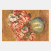 Bloemen (1) Decoupage Trio Set van Auguste Renoir Inpakpapier Vel (Voorkant)