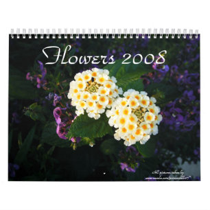 Bloemen 2008 kalender