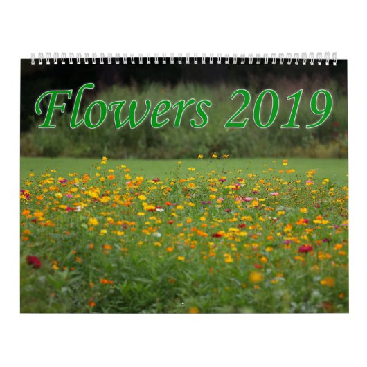 Bloemen 2019 kalender (Hoes)