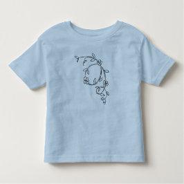 bloemen 2 kinder shirts