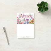 *~* Bloemen 3 REEDS AM AP85 Manifesting Post-it® Notes (Kantoor)