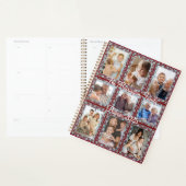 Bloemen 9 fotocollage planner (Display)