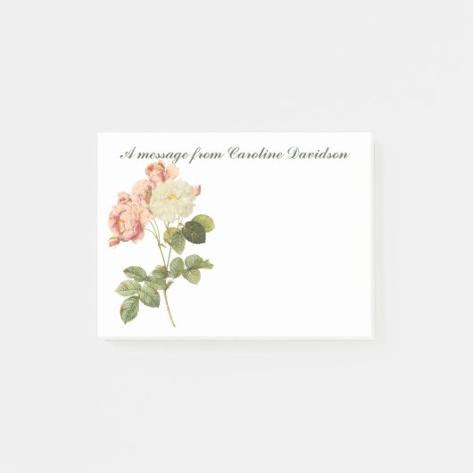 bloemen aangepaste Post-it notities 2 Post-it® Notes (Voorkant)