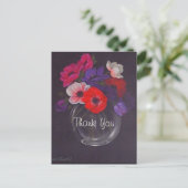 Bloemen Aardolie Schilderen Weddenschap Hartelijk Briefkaart (Staand voorkant)