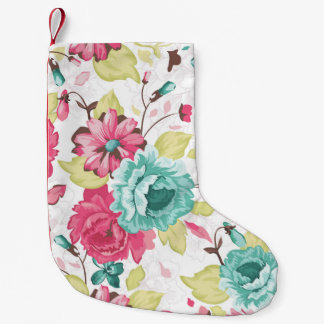 Bloemen Abstracte Elegantie Naadloze Achtergrond. Kleine Kerstsok