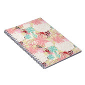 Bloemen achtergrond 4 notitieboek (Rechterzijde)