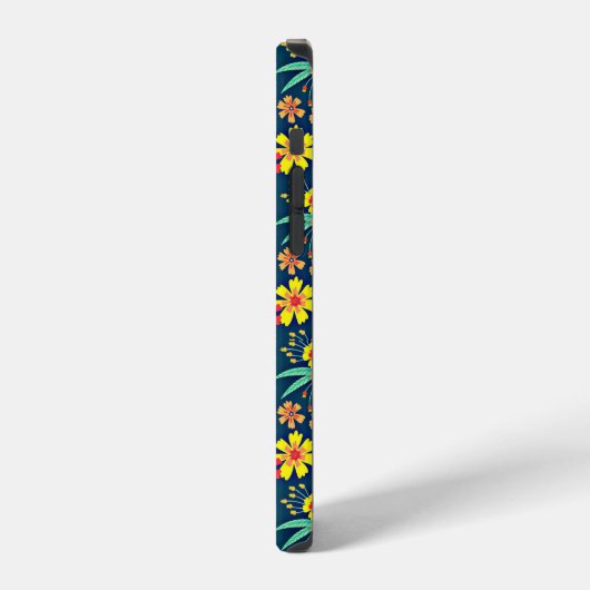 Bloemen achtergrond Mooi design-46566 iPhone Hoesje (Linkerkant)