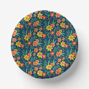 Bloemen achtergrond Mooi design-46566 Papieren Kommen