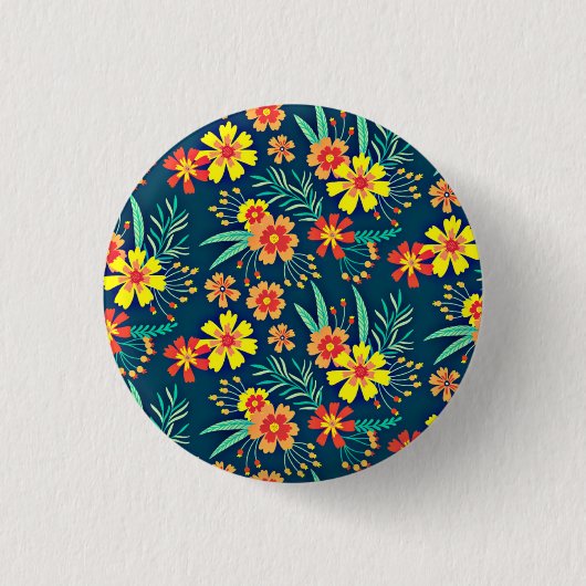 Bloemen achtergrond Mooi design-46566 Ronde Button 3,2 Cm (Voorkant)
