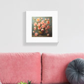 Bloemen Afdrukken op Canvas (Insitu (Woonkamer))