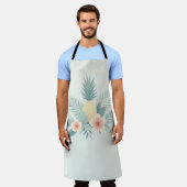 Bloemen Ananas & Hawaiian Schort (Gedragen)