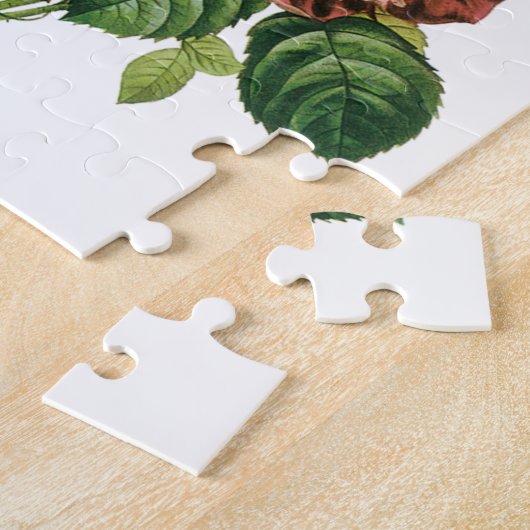 bloemen, Anemone Rozen Clematis door Redoute Legpuzzel (Zijkant)