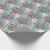 Bloemen — Anemonen en Lupinen Cadeaupapier (Hoek)