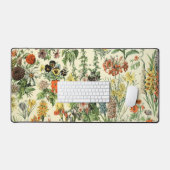  bloemen Antiek botanische flora Bureaumat (Keyboard & Muis)