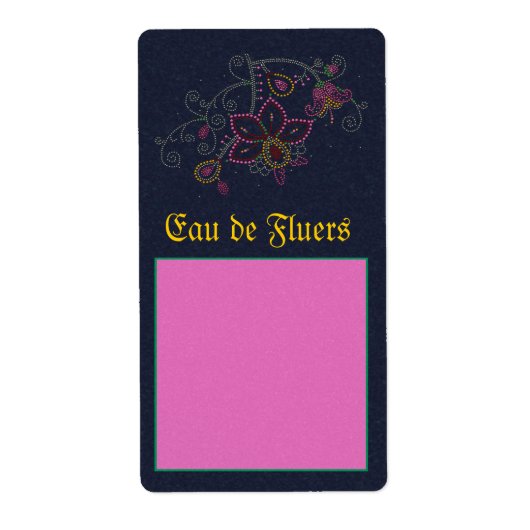 Bloemen Apothecary Label (Voorkant)