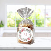 Bloemen Aquarel Monogram – Initialen Personalizere