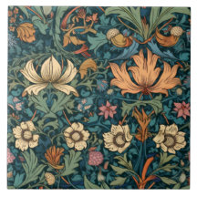 Bloemen, , art nouveau, William Morris stijl,