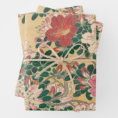  bloemen Azalea Japans schilderen Inpakpapier Vel (In situ)