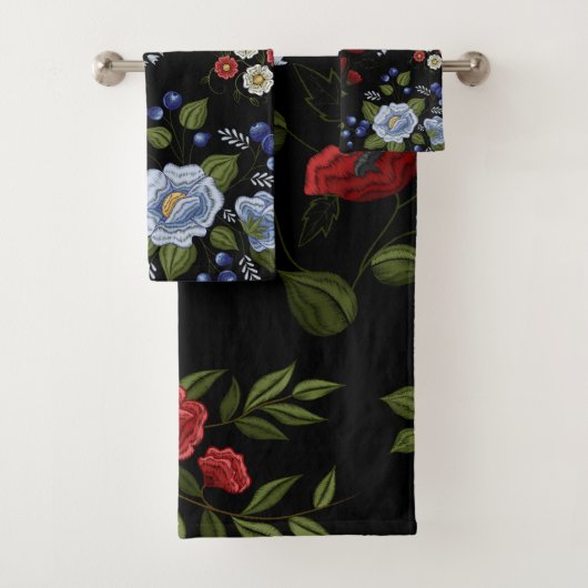 Bloemen Bad Handdoek (Insitu)