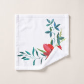 Bloemen Bad Handdoek (Wasdoekje)