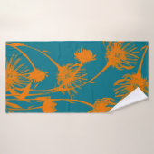 Bloemen Badhanddoek (Badhanddoek)