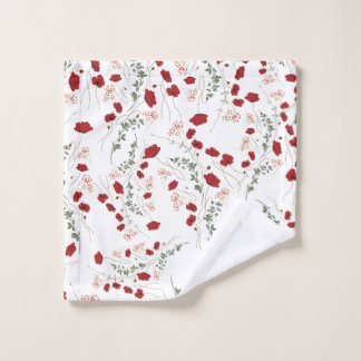 Bloemen Badkamer Accessoires Bad Handdoek