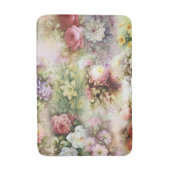 bloemen badmat (Voorkant Verticaal)