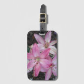 Bloemen Bagagelabel (Voorkant (verticaal))