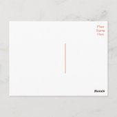 Bloemen Bedankt Mint Green Wildflowers Briefkaart (Achterkant)