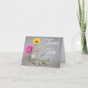 Bloemen Bedankt Roze, Gele Gerbera Daisy Flower