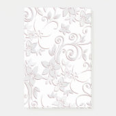 Bloemen behang 1 post-it® notes (Voorkant)