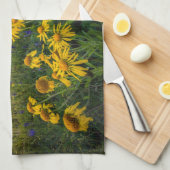 Bloemen | Bergbeemdommen Butte Colorado Theedoek (Quarter Fold)