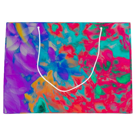 Bloemen Bewegingen Cadeautas (Voorkant)